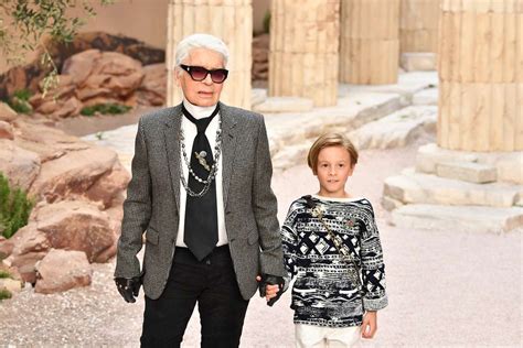 karl lagerfeld godson hudson kroenig.